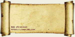 Cane Bilbija vizit kartica